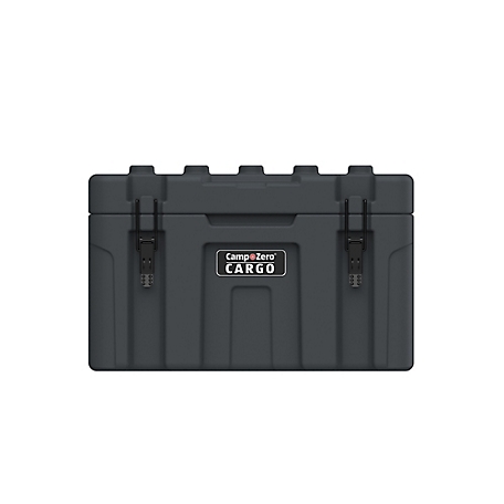 Camp-Zero 48L Hard-Sided Storage Case with Coated Stainless-Steel Latching and Locking System, Grey