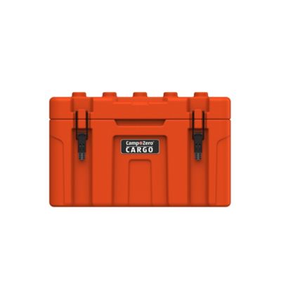 Camp-Zero 48L Hard-Sided Storage Case with Coated Stainless-Steel Latching and Locking System, Orange