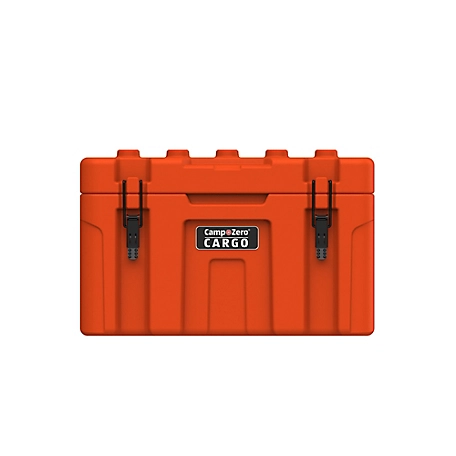 Camp-Zero 48L Hard-Sided Storage Case with Coated Stainless-Steel Latching and Locking System, Orange