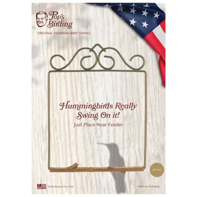 Image showing  Original Hummingbird Swing, Bronze