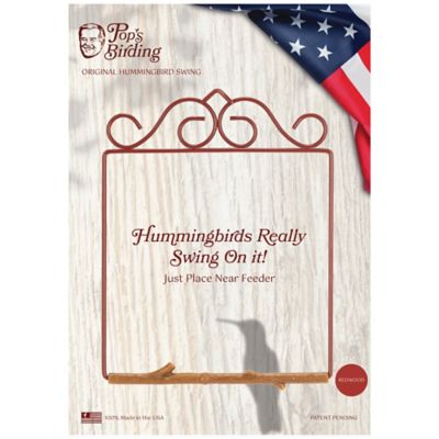 Image showing  Original Hummingbird Swing, Redwood