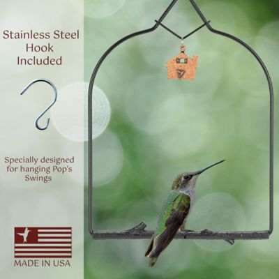 Image showing  Charm Hummingbird Swing, Onyx