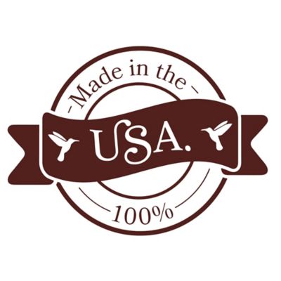 Image showing 7 th Pop's Birding Copper Hummingbird Swing, Rustic Black Perch