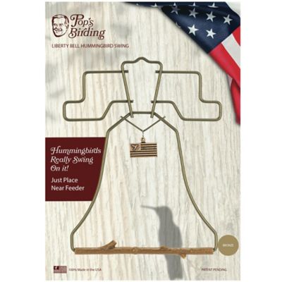 Image showing  Liberty Bell Hummingbird Swing, Bronze