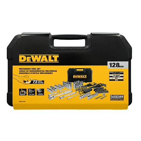 DeWALT 128 pc. Mechanics Tool Set
