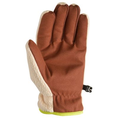 Image showing  Women's Winter Gloves, Insulated Sherpa for Cold Weather