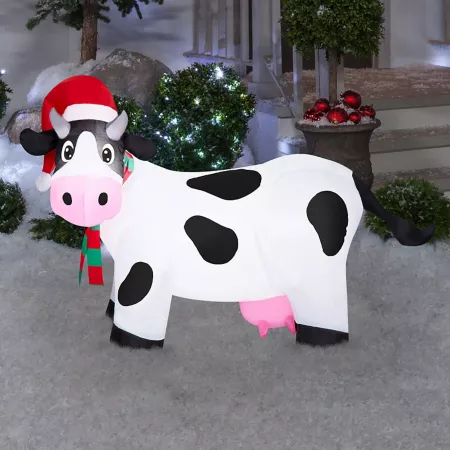 GemmyAirblown-Cow-Little Christmas Inflatables