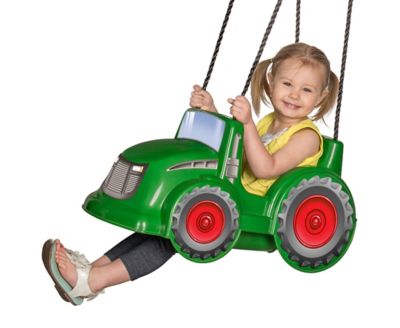 Image showing  Tractor Toddler Swing, 50 lb. Capacity