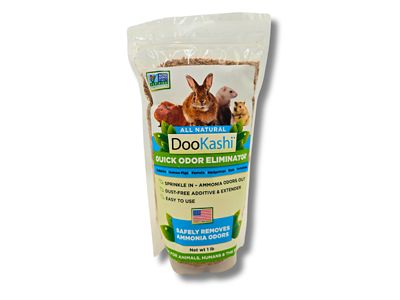 DooKashi Small Animal Litter Odor Eliminator, 1 lb.
