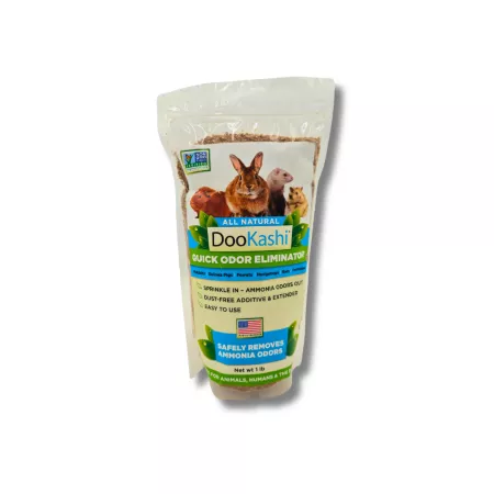 DooKashi Small Animal Litter Box Odor Eliminator 1 lb. Small Pet Deodorizers