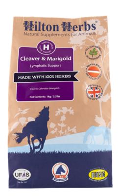 Hilton Herbs Cleavers & Marigold Lymphatic Support Horse Supplement, 2.2 lb. Bag