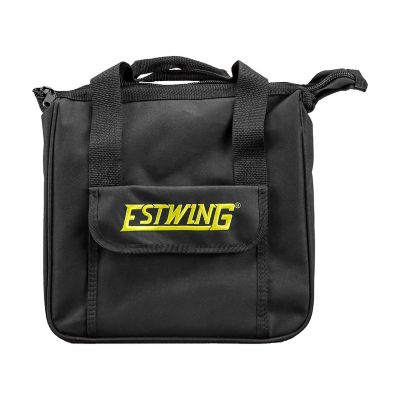 Image showing 7 th Estwing Pneumatic 10.5 ga. 1-9/16 in. Fencing Stapler with Metal Belt Hook, 1/4 in. NPT Industrial Swivel Fitting and Bag