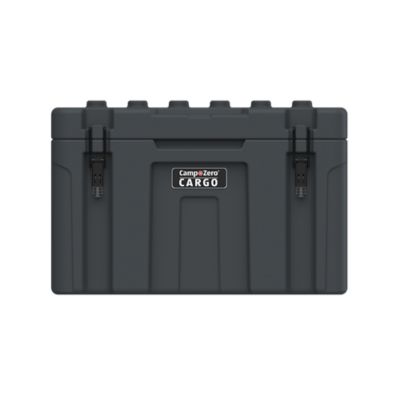 Camp-Zero 78L Hard-Sided Storage Case with Coated Stainless-Steel Latching and Locking System, Grey