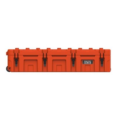 Camp-Zero 118L Hard-Sided Storage Case with Wheels and Coated Stainless-Steel Latching/Locking