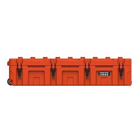 Camp-Zero 118L Hard-Sided Storage Case with Wheels and Coated Stainless-Steel Latching/Locking