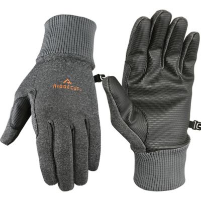 Ridgecut Performance Stretch Fleece Glove With Grip Palm