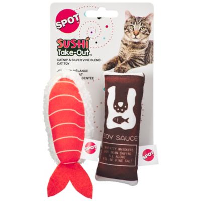 Image showing  Sushi Take Out Cat Toy, 2-Pack Assortment