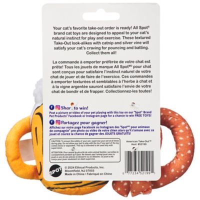 Image showing  Assorted American Take Out Cat Toys, 2-Pack