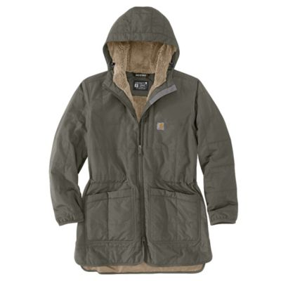 Carhartt Rain Defender Loose Fit Lightweight Insulated Hooded Coat
