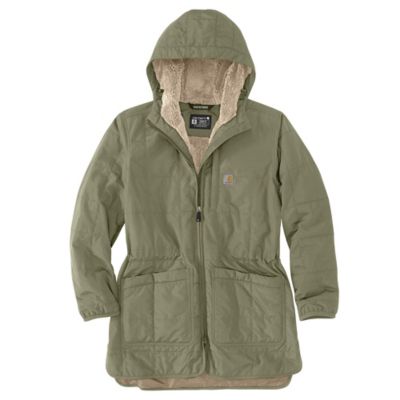 Image showing  Women's Rain Defender Loose Fit Lightweight Insulated Hooded Coat