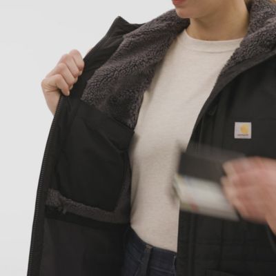 Image showing  Women's Rain Defender Loose Fit Lightweight Insulated Hooded Coat