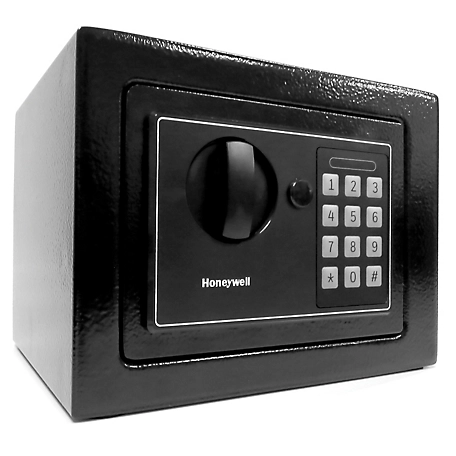 Honeywell Compact Steel Digital Security Box, Black