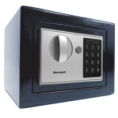 Honeywell Compact Steel Digital Security Box, Navy