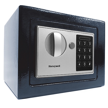 Honeywell Compact Steel Digital Security Box, Navy