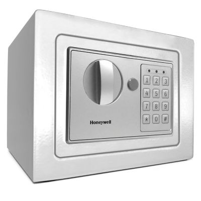 Honeywell Compact Steel Digital Security Box, White