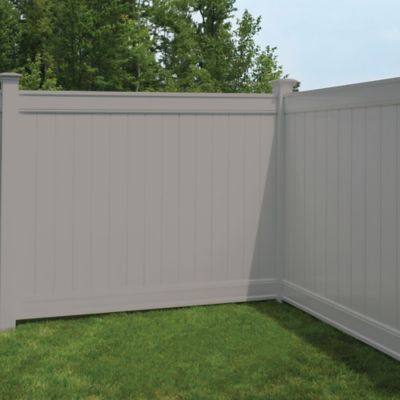 Image showing  5 in. x 5 in. New England Vinyl Post Top, Gray