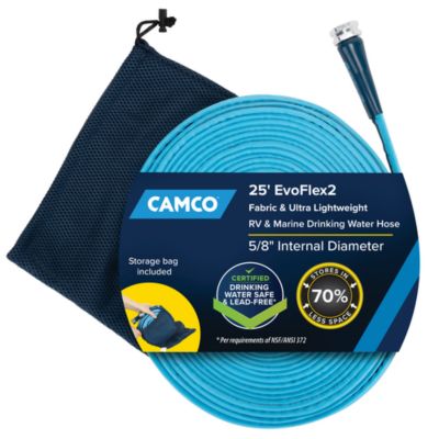 Camco 25 ft. Drinking Water Hose EVO Flex 2, 22577