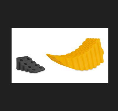 Image showing  Curved Trailer-Aid with Chock and Pad