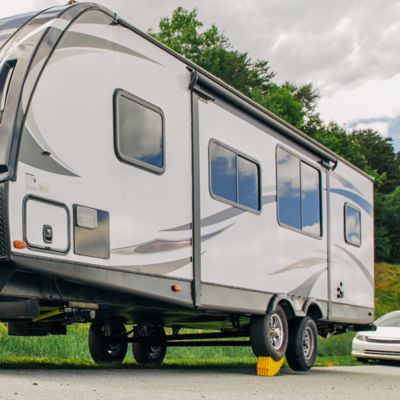 Image showing  Curved Trailer-Aid with Chock and Pad