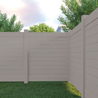 Image showing  5 in. x 5 in. Pyramid Post Top Gray