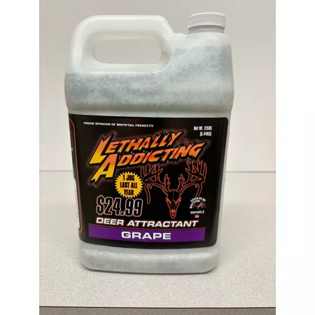 Deadly Addictive 1 gal Mineral supplement and attractant for deer grapes Game Attractants