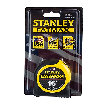 Stanley FatMax 1-1/4 x 16 ft. Measuring Tape