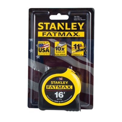 Lot Of 4 Stanley FatMax 16' Tape Measures – 33-716 New