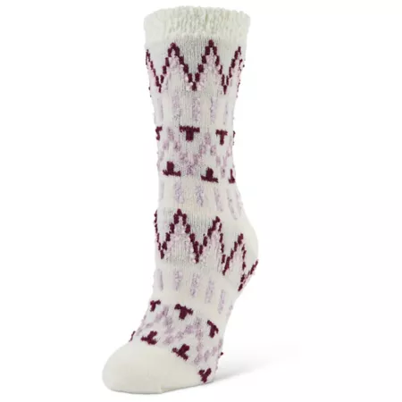 Little Hotties Fireside Tall Crew Poppin' Aztec Socks 1 Pair 14691 Women's Crew Socks