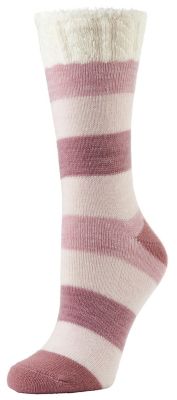 Little Hotties Fireside Mid Calf Crew Socks Stripe Force, 1 Pair, 14692