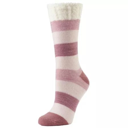 Little Hotties Fireside Stripe Force Mid-Calf Socks 1 Pair 14692 Women's Crew Socks