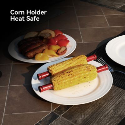 Image showing  Stainless Steel Non-Stick Grilling Tool Set with Wooden Handles,TF1819