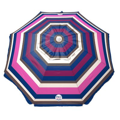 RIO Beach 7 ft. Beach umbrella with sand anchor