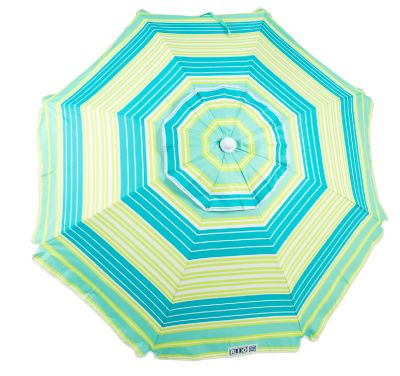 RIO 6 ft. umbrella with Wind vent, tilt, anchorand half mesh carry bag