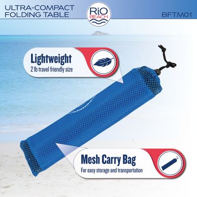 Image showing 7 th RIO Ultra Compact Fabric Folding Table