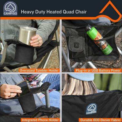 Image showing  Heavy Duty HeatedQuad Chair