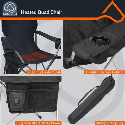 Image showing  Heated Deluxe Quad chair