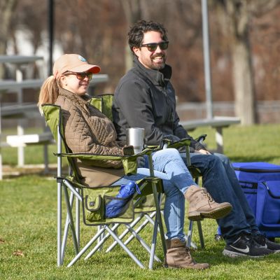 Image showing  Heavy Duty Folding Quad Chair