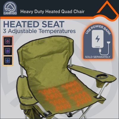 Image showing  Heavy Duty Folding Quad Chair