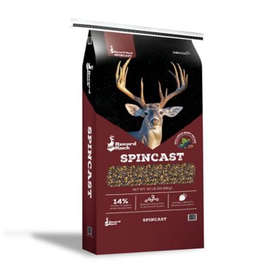 Record Rack Spincast Deer Feed 14%, 50 lb. Bag