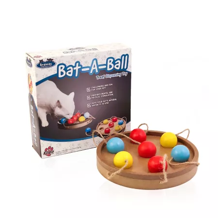 Flipo Bat-A-Ball Interactive Pet Toy Cat Interactive Toys